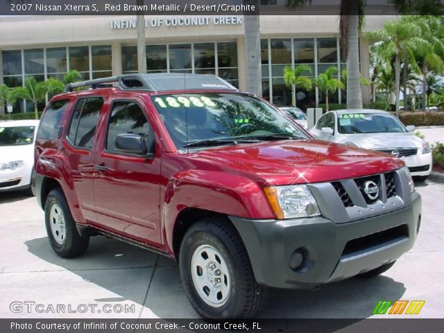2007 Nissan Xterra S in Red Brawn Metallic