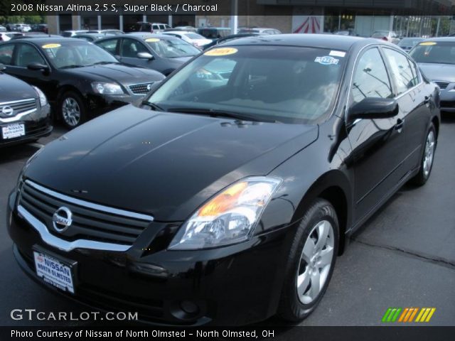 2008 Nissan Altima 2.5 S in Super Black