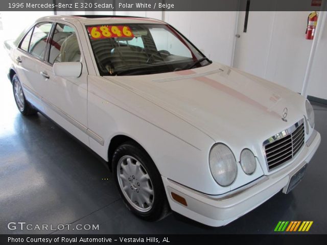 1996 Mercedes-Benz E 320 Sedan in Polar White