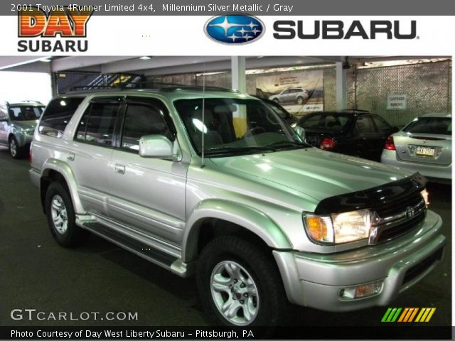 2001 Toyota 4Runner Limited 4x4 in Millennium Silver Metallic