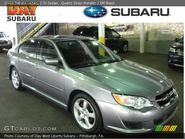 2009 Subaru Legacy 2.5i Sedan in Quartz Silver Metallic