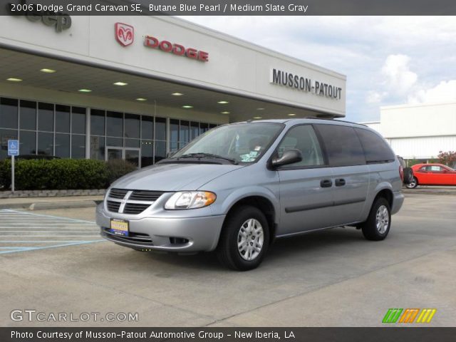 2006 Dodge Grand Caravan SE in Butane Blue Pearl