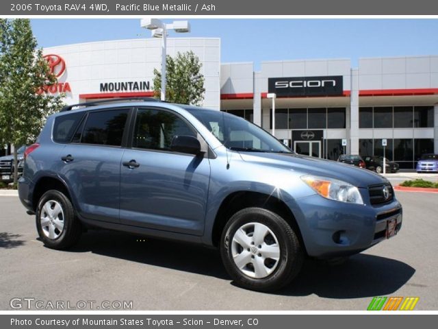 2006 Toyota RAV4 4WD in Pacific Blue Metallic