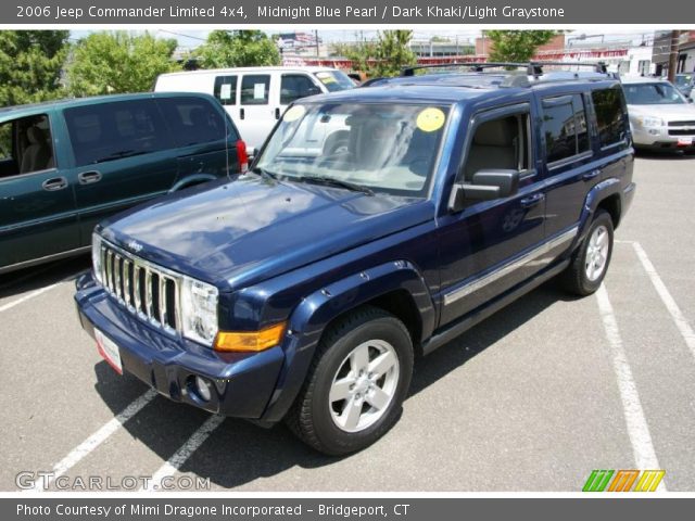2006 Jeep Commander Limited 4x4 in Midnight Blue Pearl