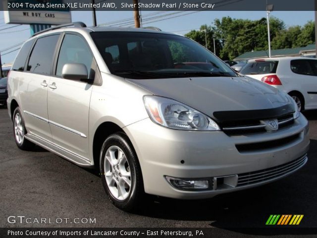 2004 Toyota Sienna XLE Limited AWD in Silver Shadow Pearl