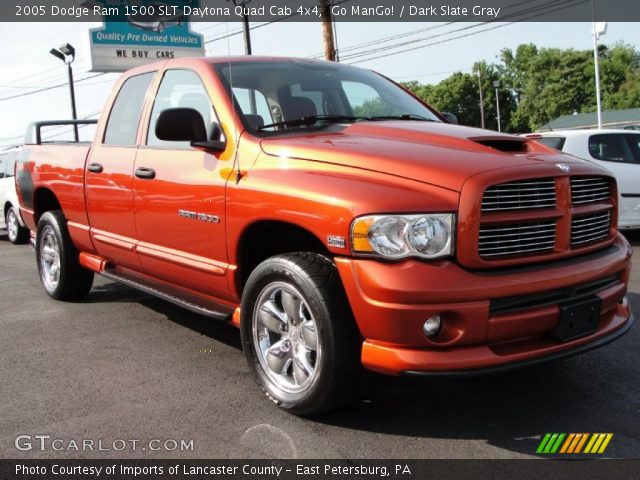 2005 Dodge Ram 1500 SLT Daytona Quad Cab 4x4 in Go ManGo!