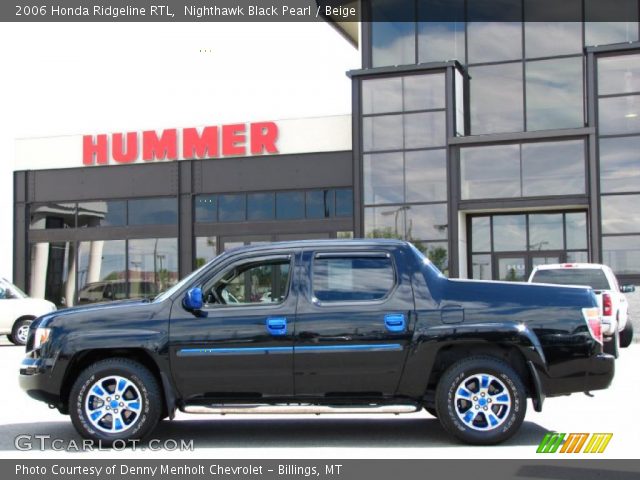 2006 Honda Ridgeline RTL in Nighthawk Black Pearl