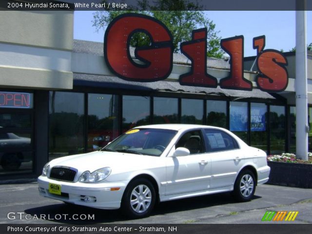 2004 Hyundai Sonata  in White Pearl