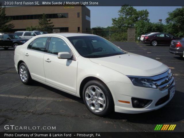 2010 Ford Fusion SE in White Suede