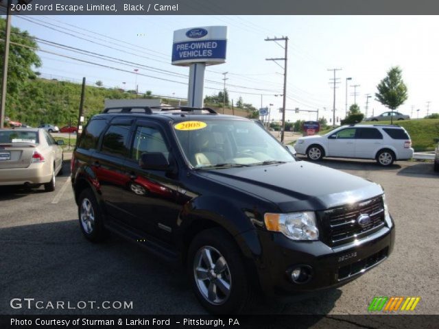 2008 Ford Escape Limited in Black