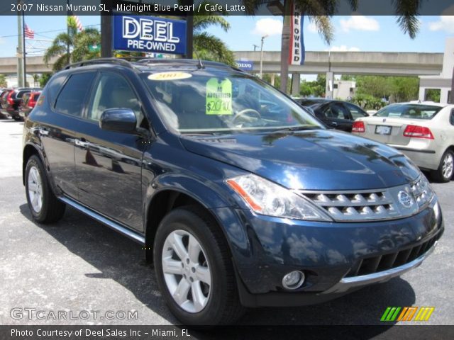 2007 Nissan Murano SL in Midnight Blue Pearl