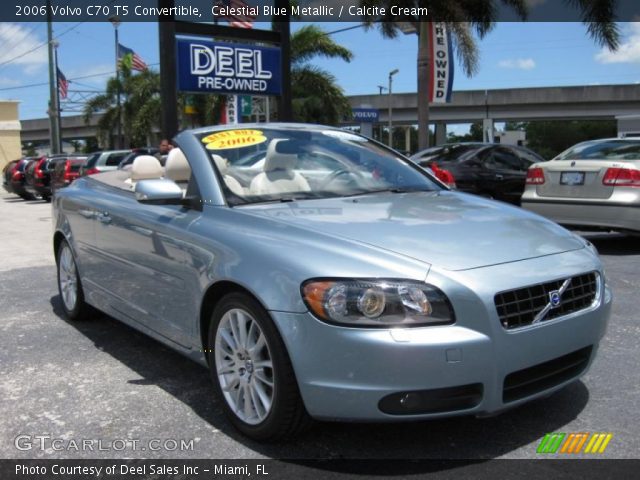 2006 Volvo C70 T5 Convertible in Celestial Blue Metallic