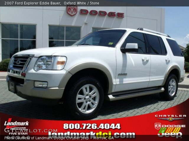 2007 Ford Explorer Eddie Bauer in Oxford White