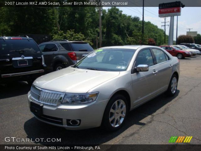 2007 Lincoln MKZ AWD Sedan in Silver Birch Metallic