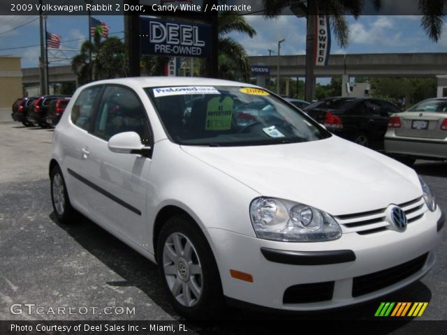 2009 Volkswagen Rabbit 2 Door in Candy White