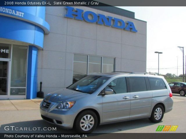 2008 Honda Odyssey EX-L in Slate Green Metallic