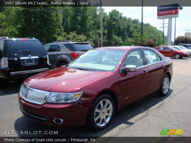 2007 Lincoln MKZ Sedan in Merlot Metallic