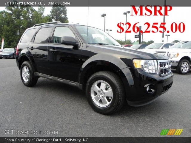 2010 Ford Escape XLT in Black