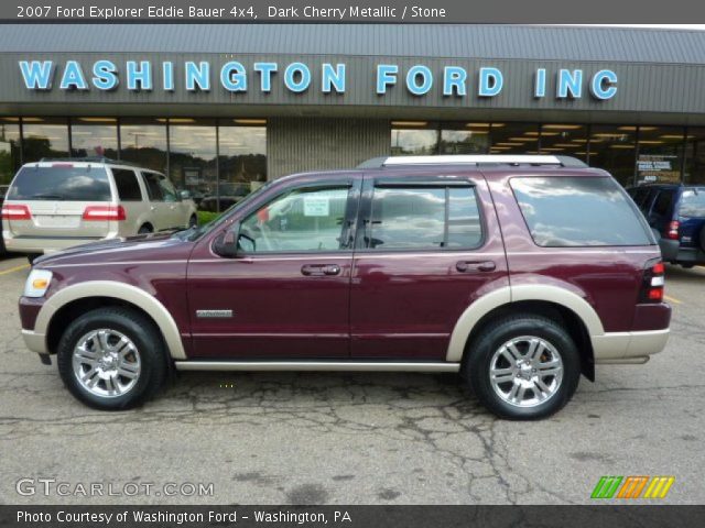 2007 Ford Explorer Eddie Bauer 4x4 in Dark Cherry Metallic