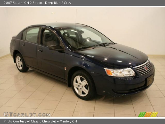2007 Saturn ION 2 Sedan in Deep Blue