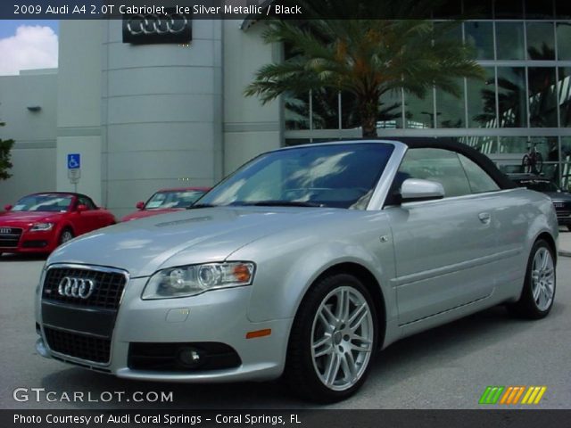 2009 Audi A4 2.0T Cabriolet in Ice Silver Metallic