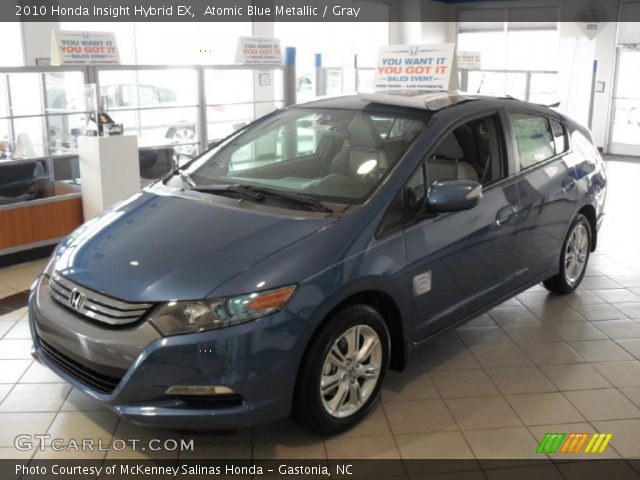 2010 Honda Insight Hybrid EX in Atomic Blue Metallic