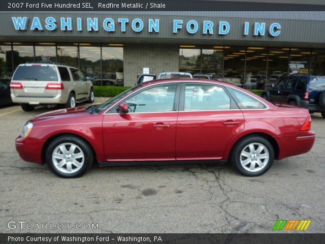 2007 Ford Five Hundred SEL in Redfire Metallic