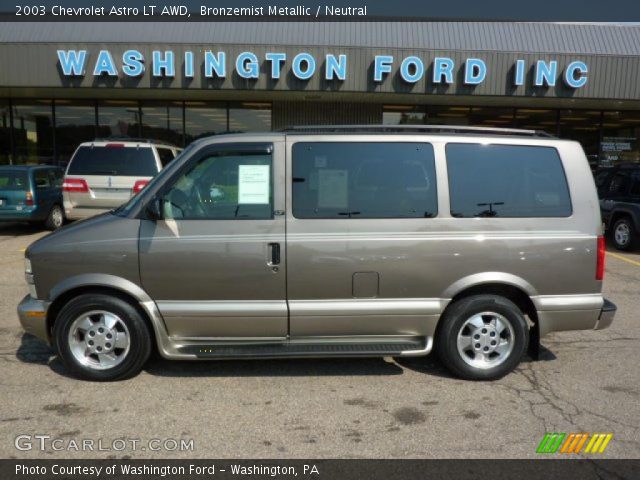 2003 Chevrolet Astro LT AWD in Bronzemist Metallic