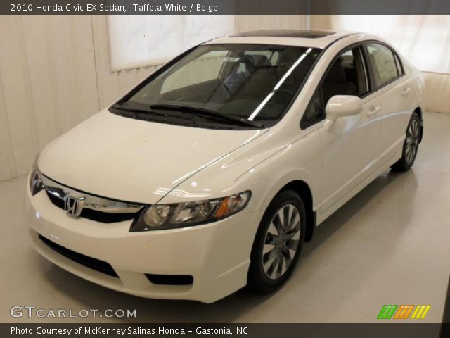 2010 Honda Civic EX Sedan in Taffeta White