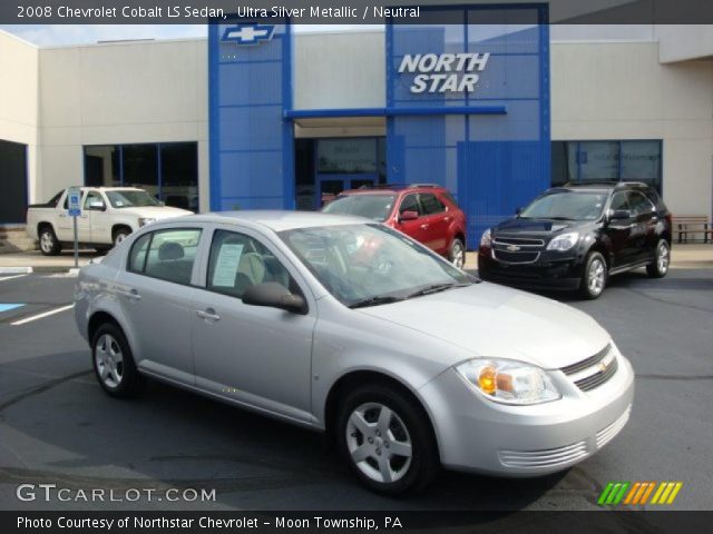 2008 Chevrolet Cobalt LS Sedan in Ultra Silver Metallic