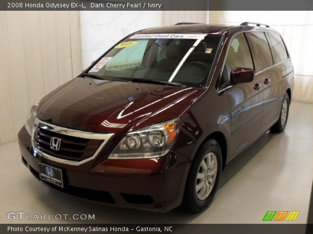 2008 Honda Odyssey EX-L in Dark Cherry Pearl