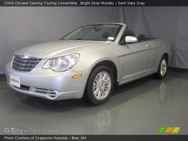 2009 Chrysler Sebring Touring Convertible in Bright Silver Metallic