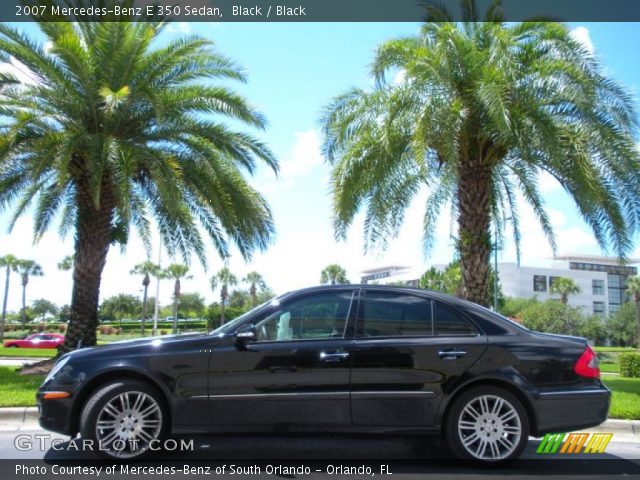 2007 Mercedes-Benz E 350 Sedan in Black
