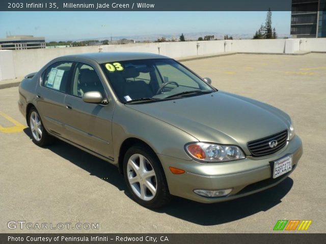 2003 Infiniti I 35 in Millennium Jade Green