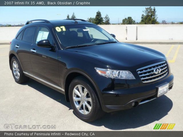 2007 Infiniti FX 35 AWD in Black Obsidian