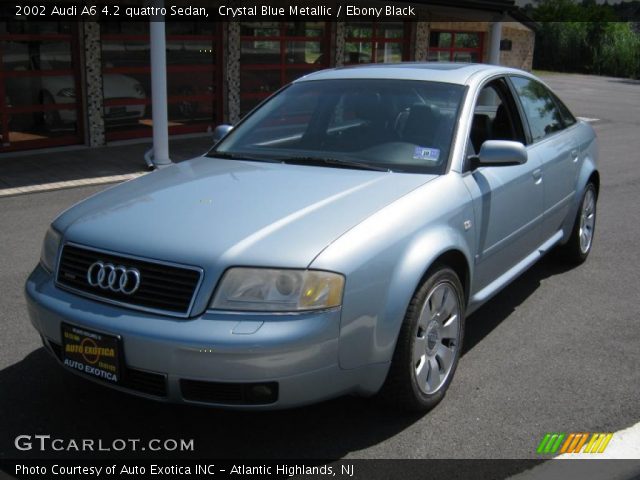 2002 Audi A6 4.2 quattro Sedan in Crystal Blue Metallic