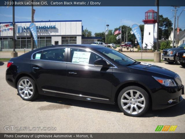 2010 Buick LaCrosse CXS in Carbon Black Metallic