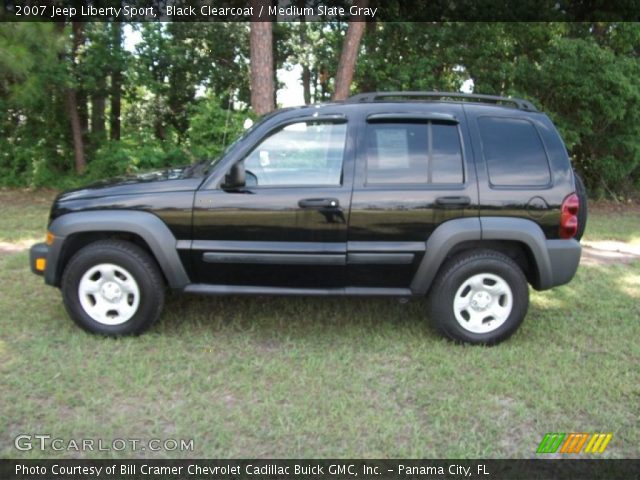 2007 Jeep Liberty Sport in Black Clearcoat
