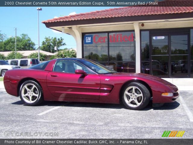 2003 Chevrolet Corvette 50th Anniversary Edition Coupe in 50th Anniversary Red