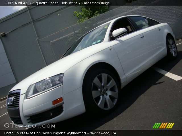 2007 Audi A6 3.2 quattro Sedan in Ibis White