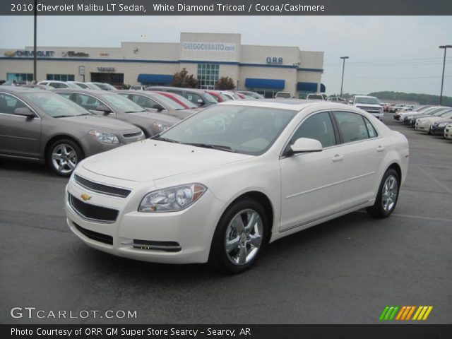 2010 Chevrolet Malibu LT Sedan in White Diamond Tricoat