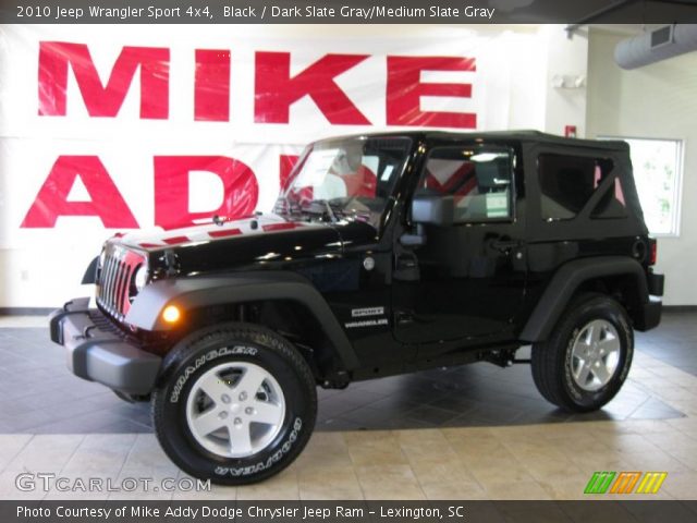 2010 Jeep Wrangler Sport 4x4 in Black
