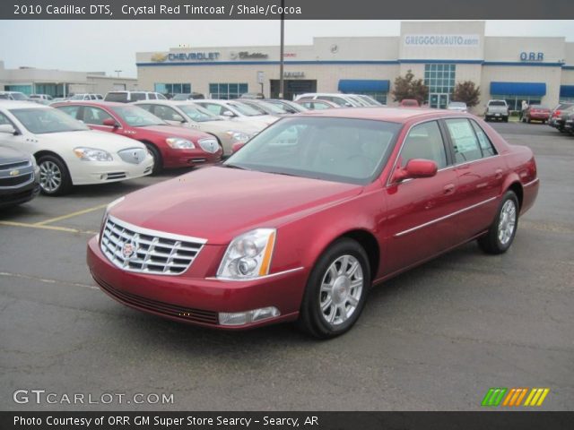 2010 Cadillac DTS  in Crystal Red Tintcoat
