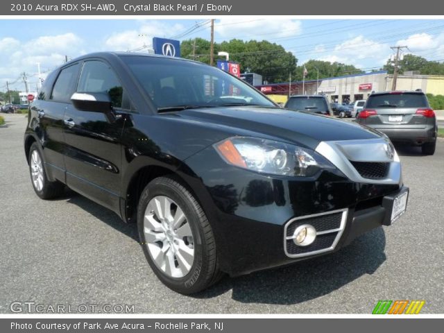 2010 Acura RDX SH-AWD in Crystal Black Pearl