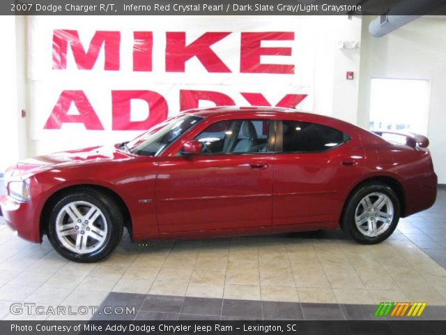 2007 Dodge Charger R/T in Inferno Red Crystal Pearl