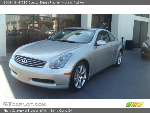 2004 Infiniti G 35 Coupe in Desert Platinum Metallic