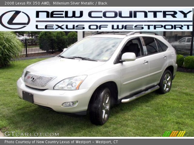 2008 Lexus RX 350 AWD in Millenium Silver Metallic