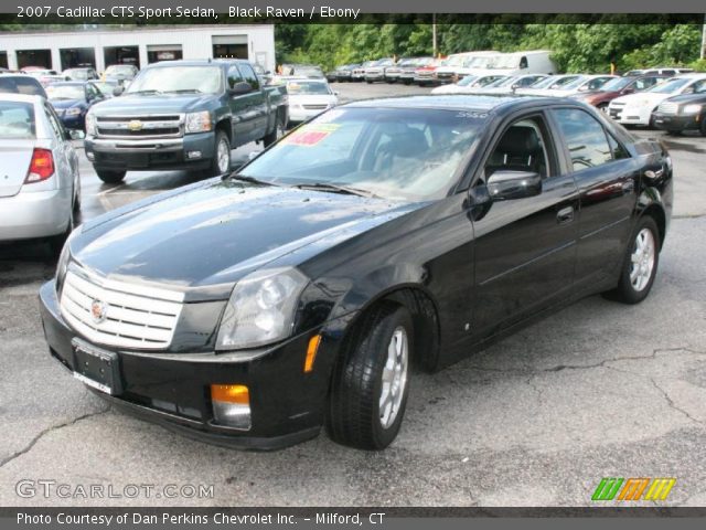 2007 Cadillac CTS Sport Sedan in Black Raven
