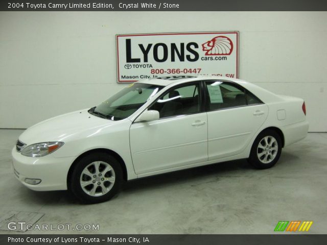 2004 Toyota Camry Limited Edition in Crystal White