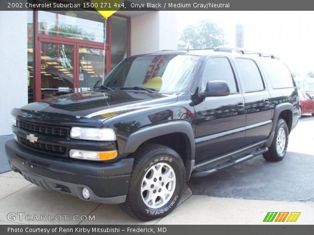 2002 Chevrolet Suburban 1500 Z71 4x4 in Onyx Black